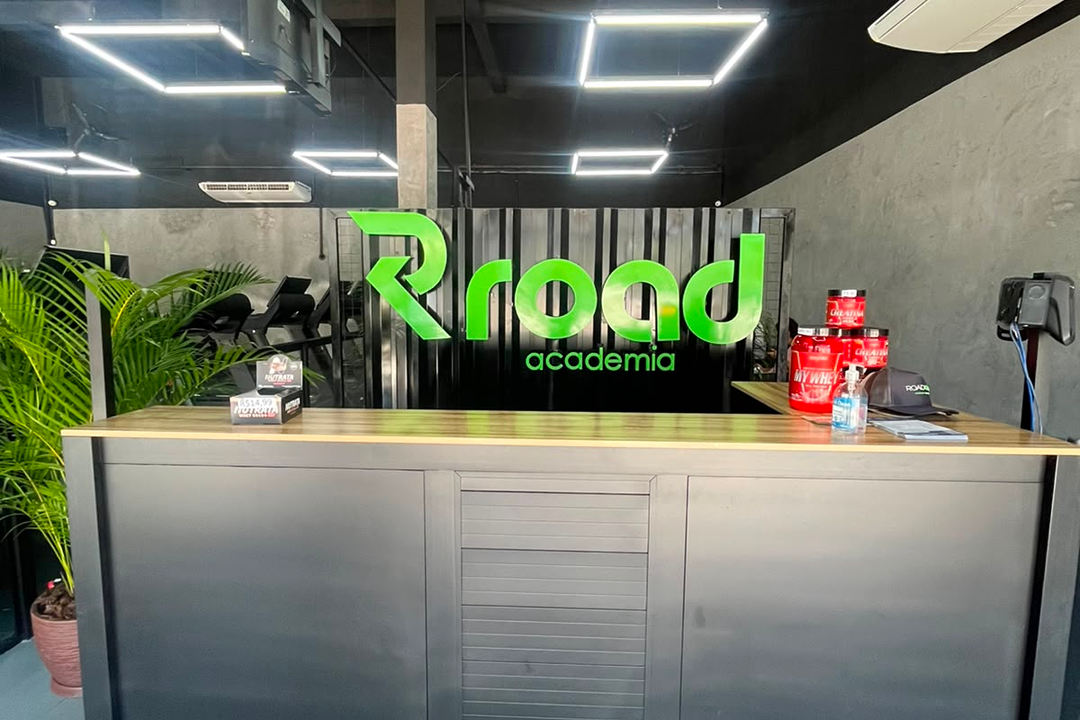 Imagem da estrutura da academia