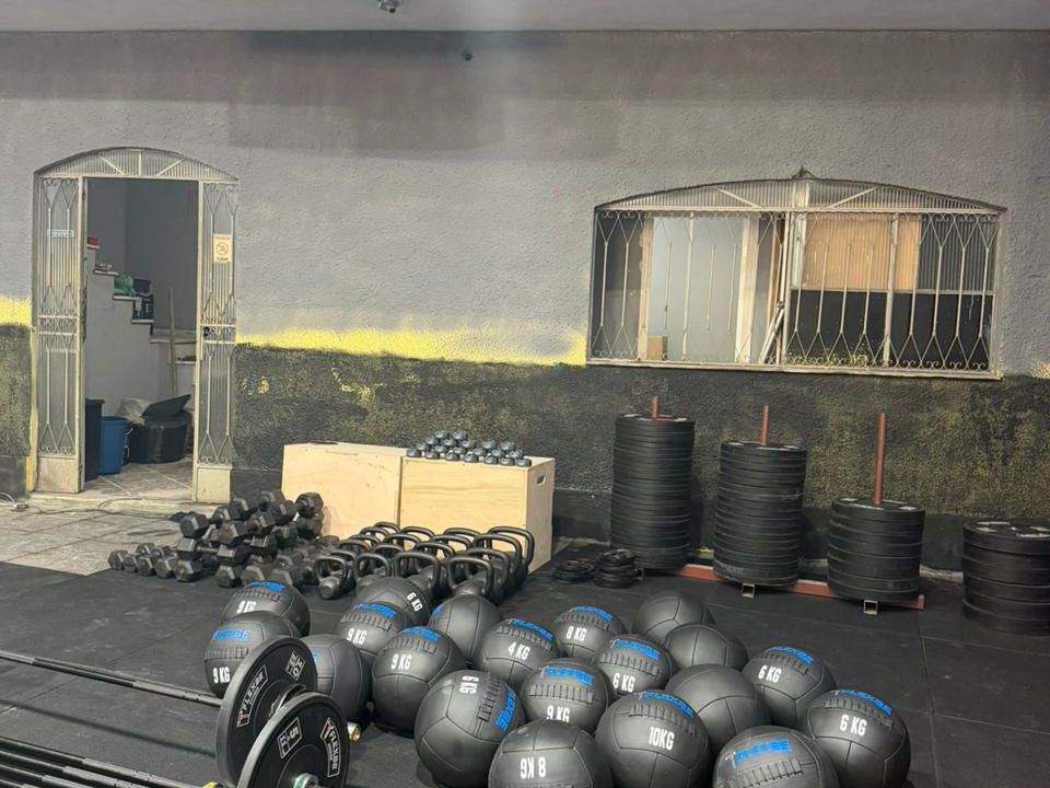 Imagem da estrutura da academia