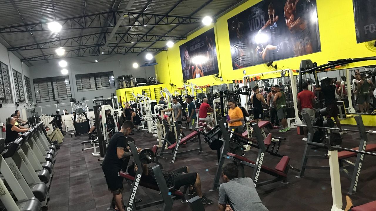 Imagem da estrutura da academia