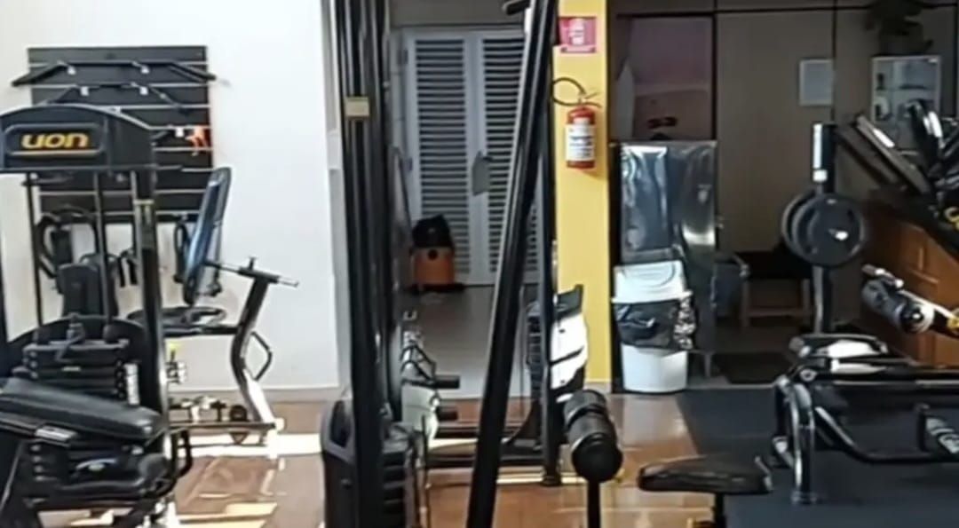 Imagem da estrutura da academia