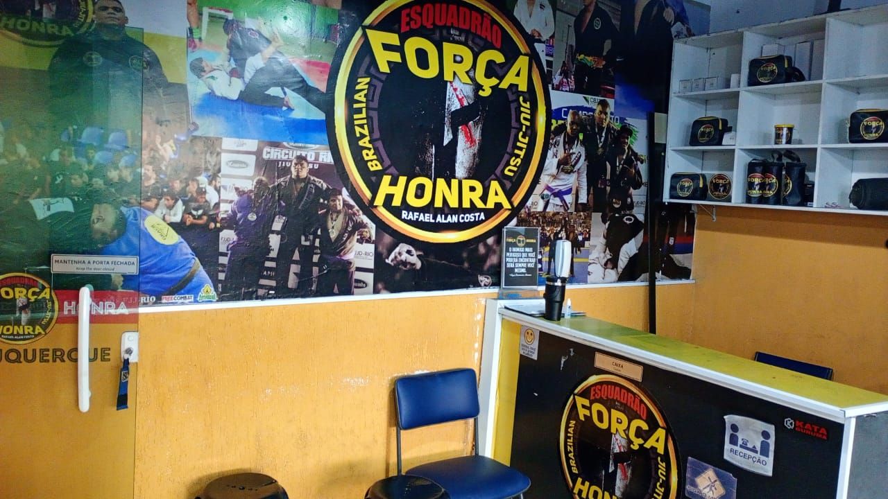 Imagem da estrutura da academia