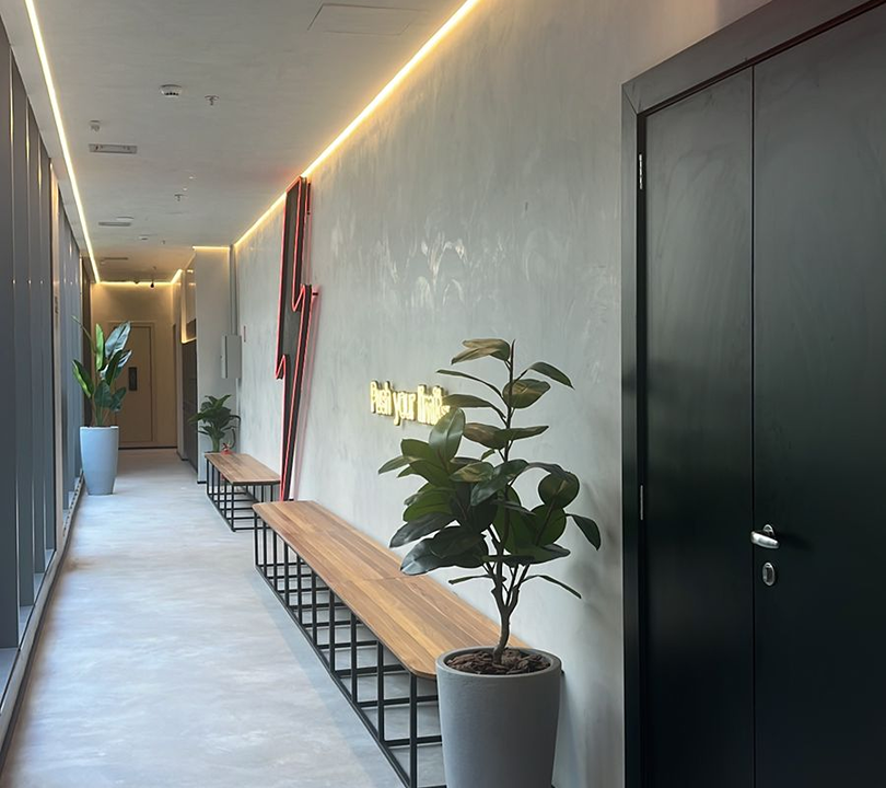 Imagem da estrutura da academia