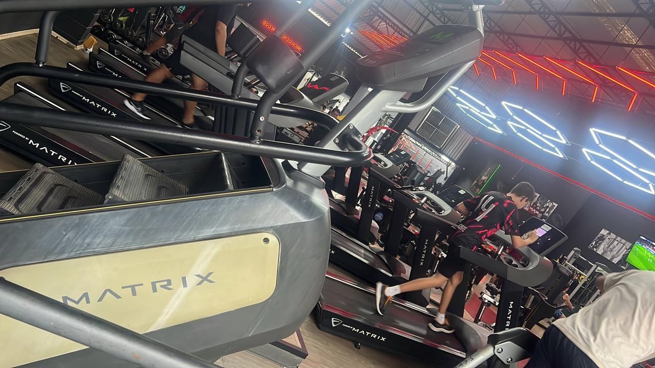 Imagem da estrutura da academia