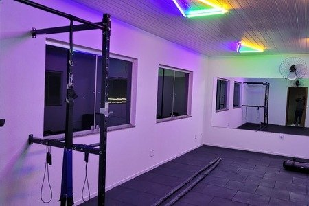 Imagem da estrutura da academia