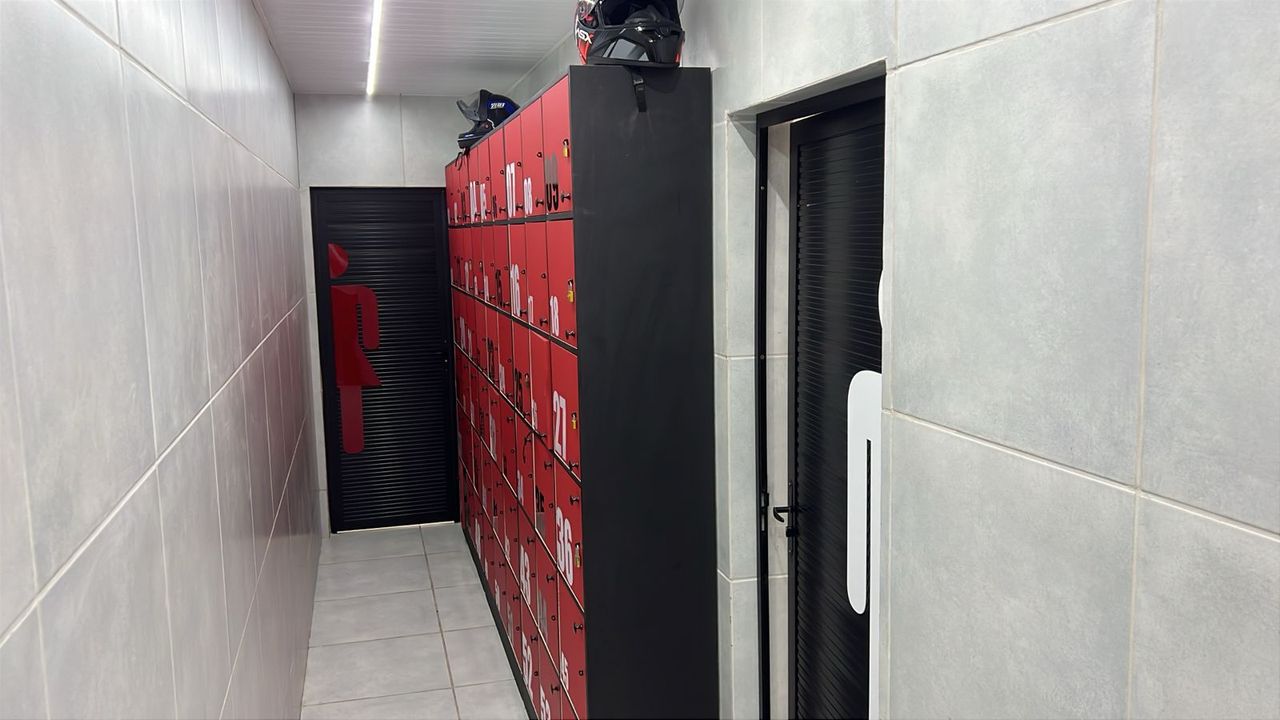 Imagem da estrutura da academia