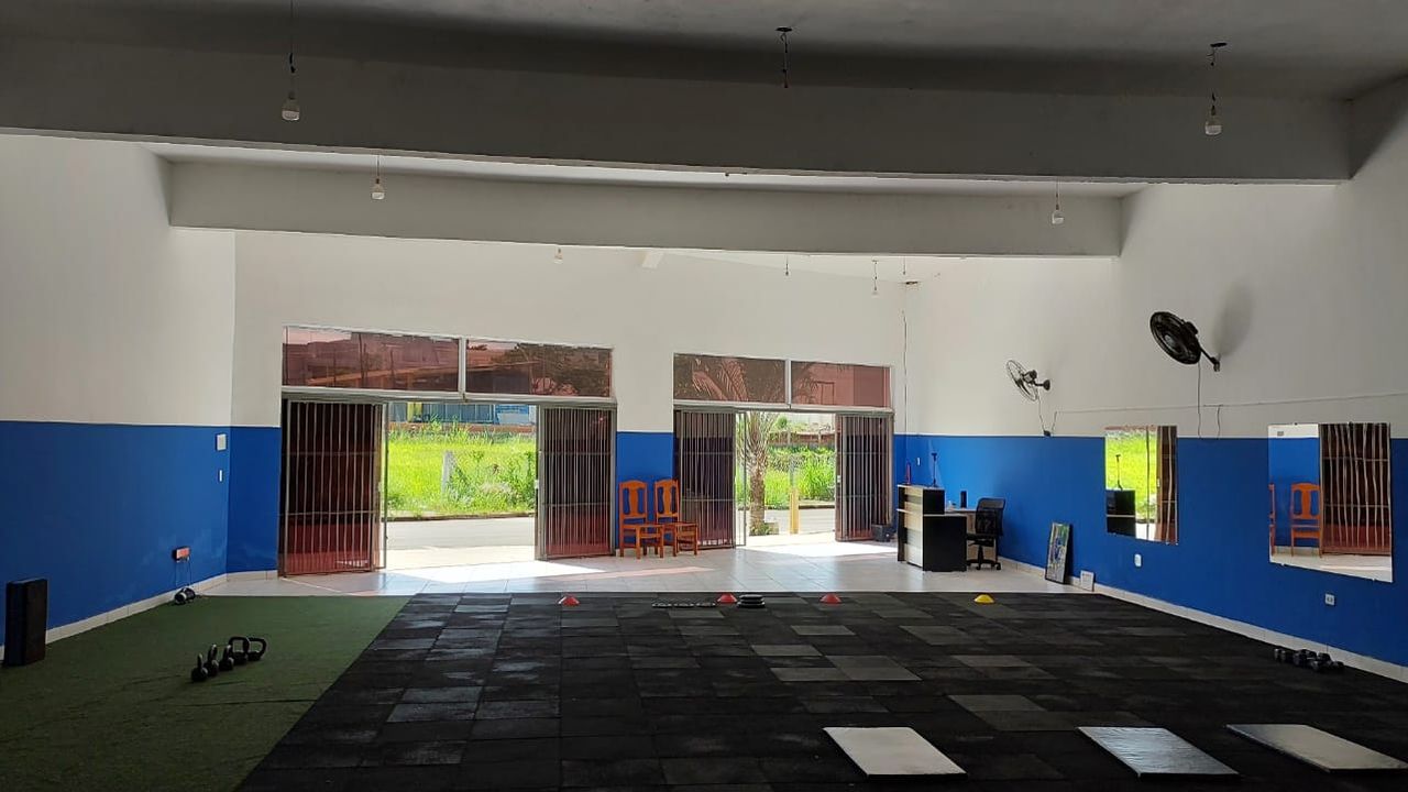 Imagem da estrutura da academia