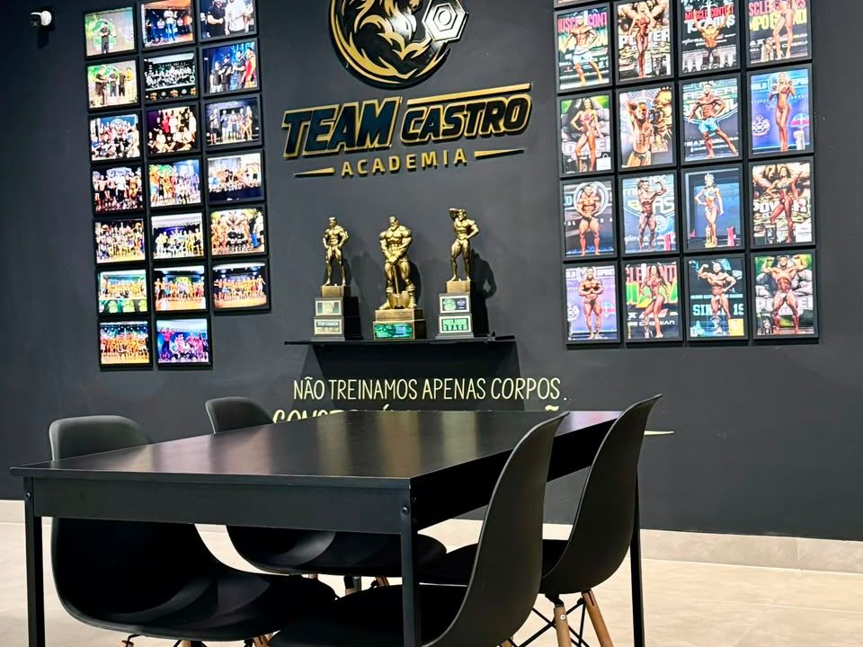 Imagem da estrutura da academia