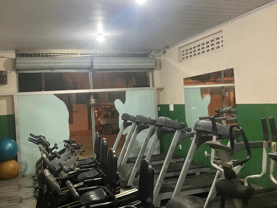 Imagem da estrutura da academia