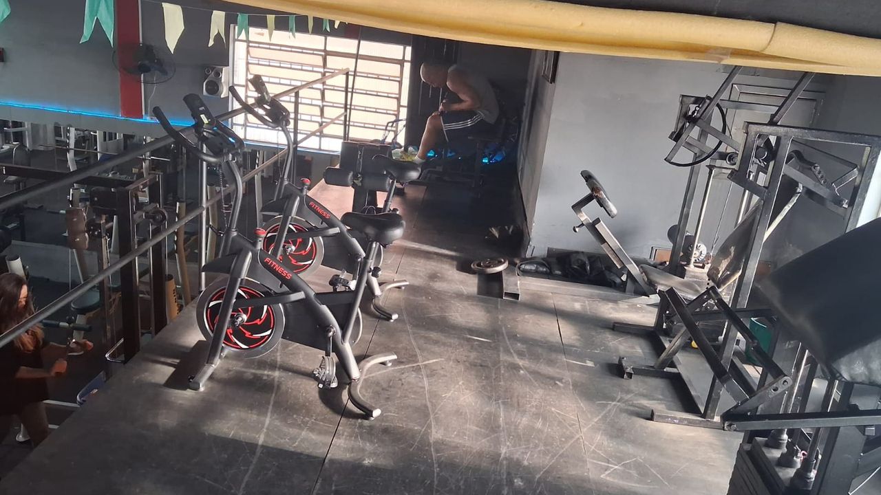 Imagem da estrutura da academia