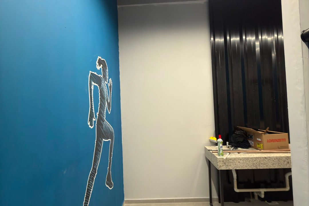 Imagem da estrutura da academia