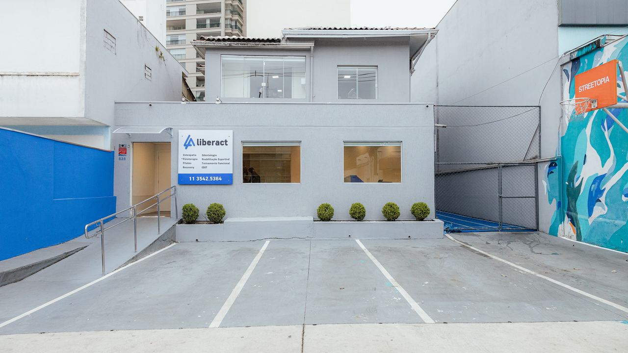 Imagem da estrutura da academia