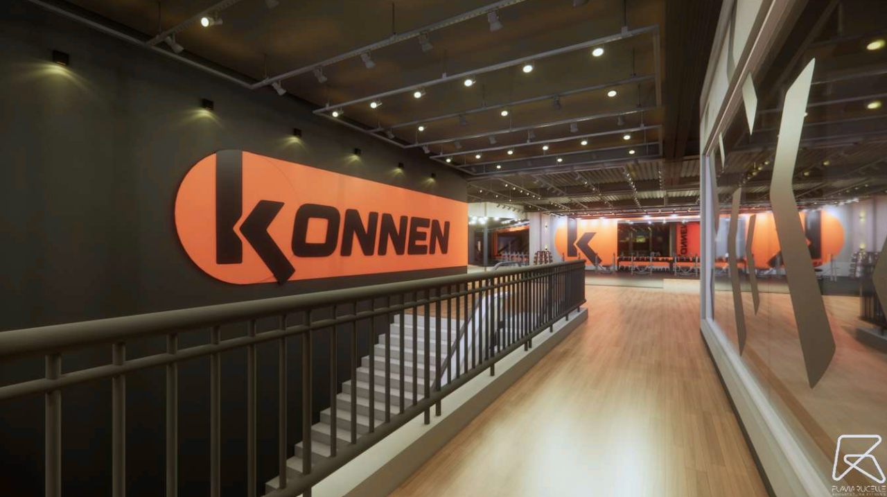 Imagem da estrutura da academia