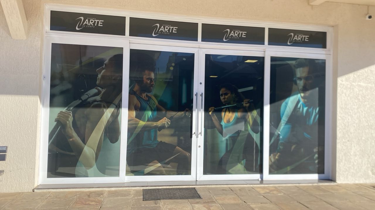 Imagem da estrutura da academia