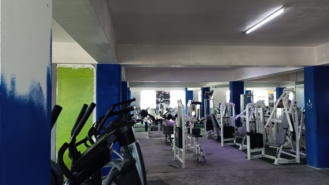 Imagem da estrutura da academia