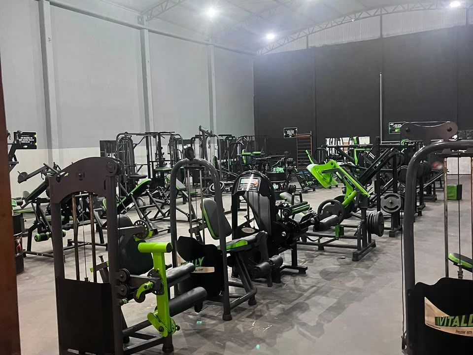Imagem da estrutura da academia