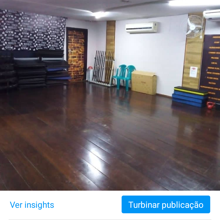 Imagem da estrutura da academia