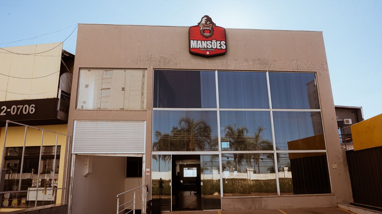 Imagem da estrutura da academia