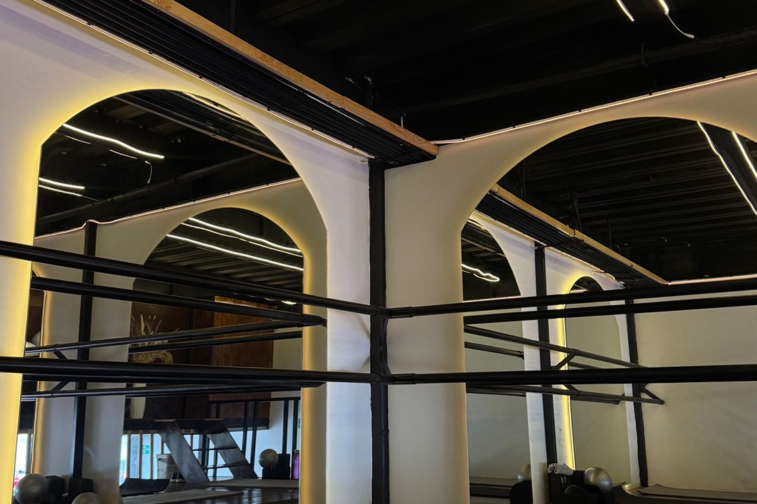 Imagem da estrutura da academia