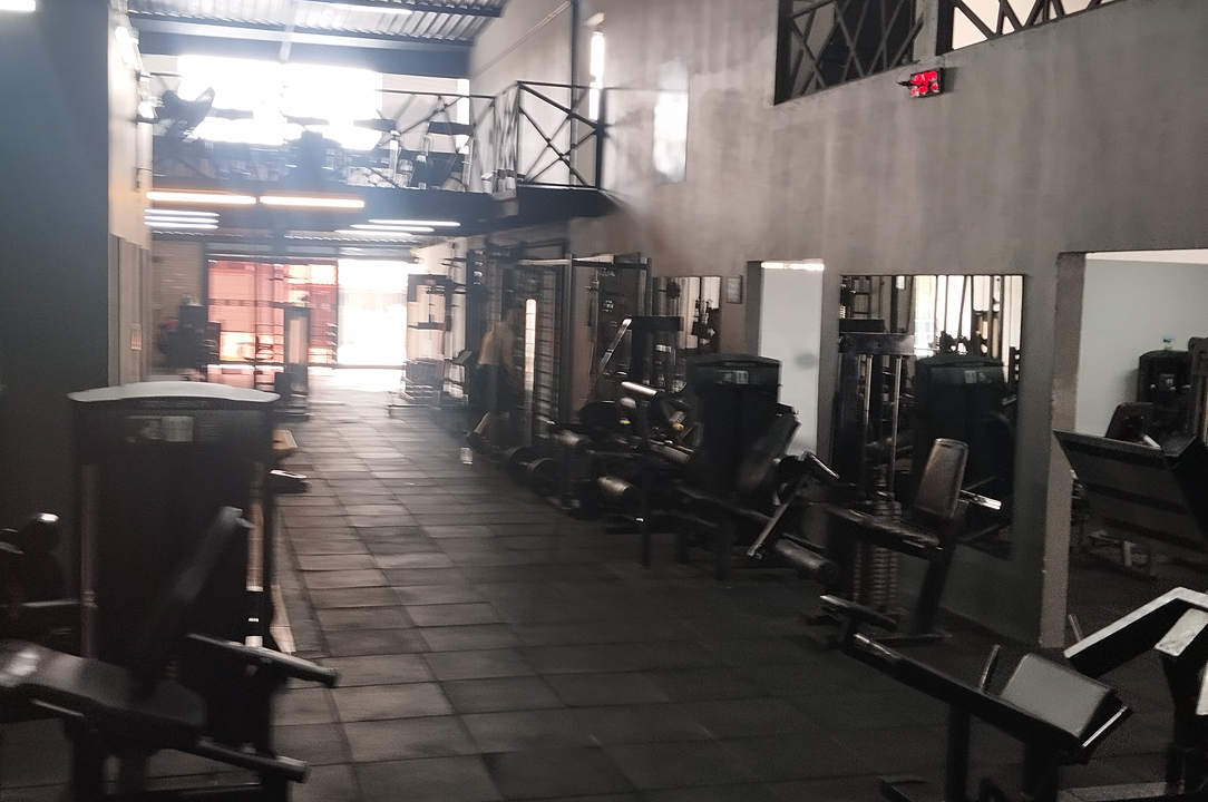 Imagem da estrutura da academia