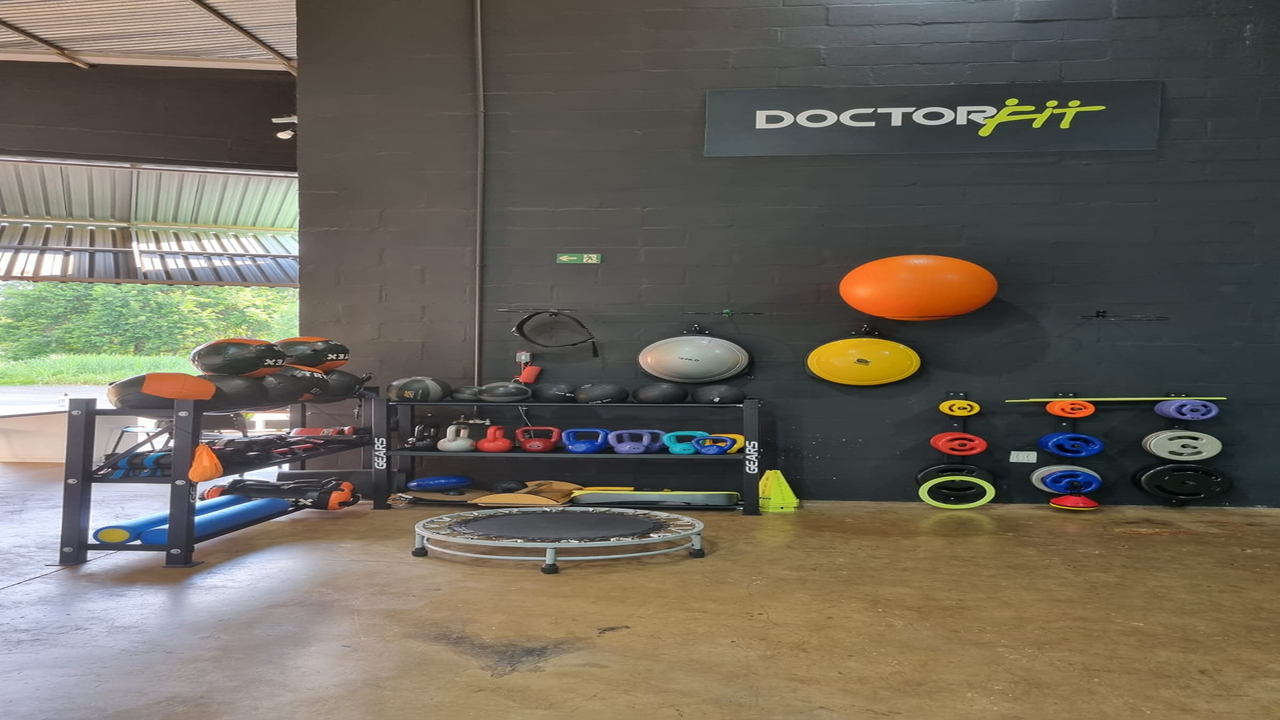 Imagem da estrutura da academia