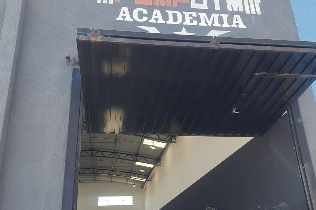 Imagem da estrutura da academia