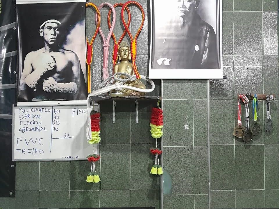 Imagem da estrutura da academia