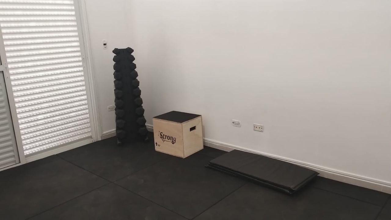 Imagem da estrutura da academia