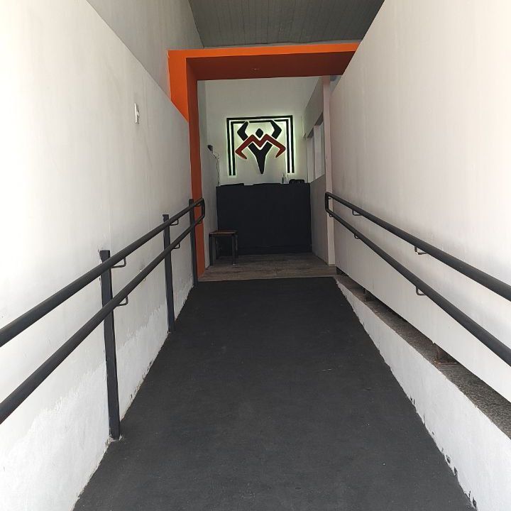 Imagem da estrutura da academia