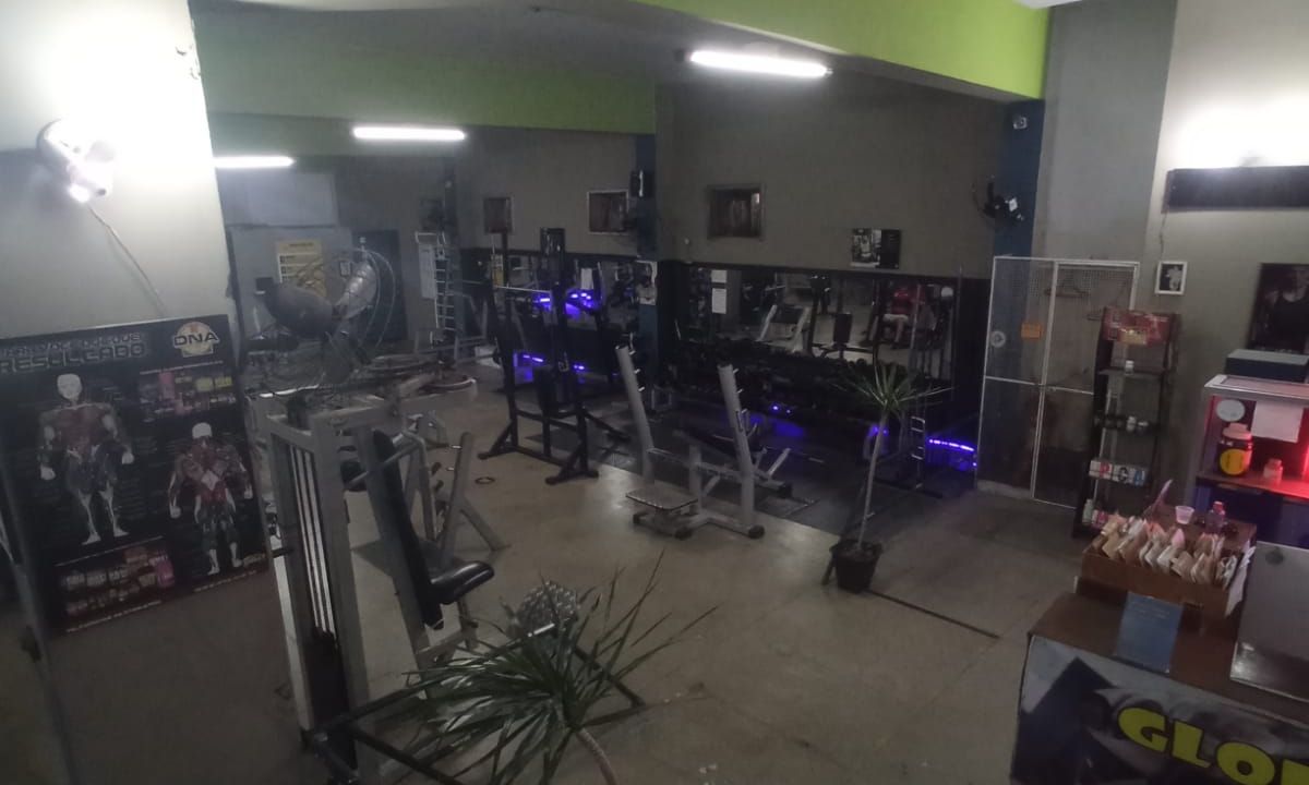 Imagem da estrutura da academia