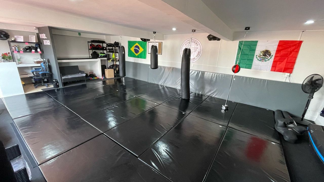 Imagem da estrutura da academia