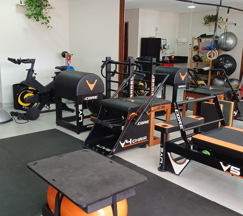 Imagem da estrutura da academia