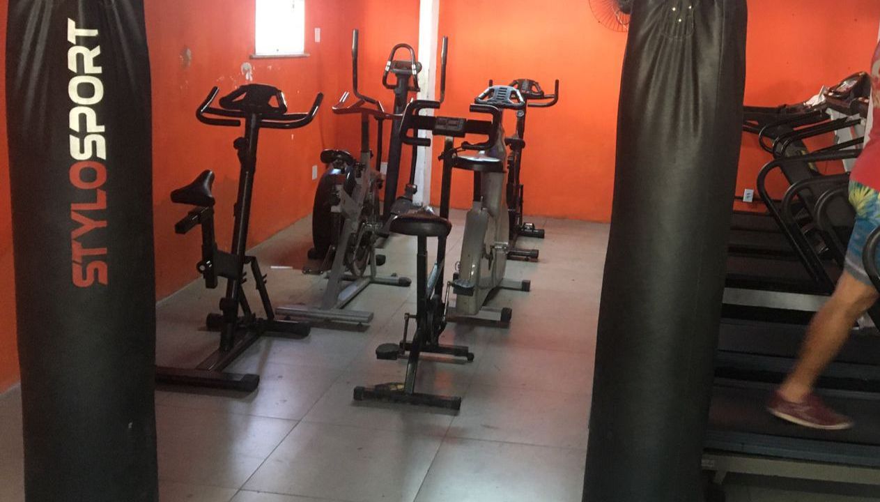 Imagem da estrutura da academia