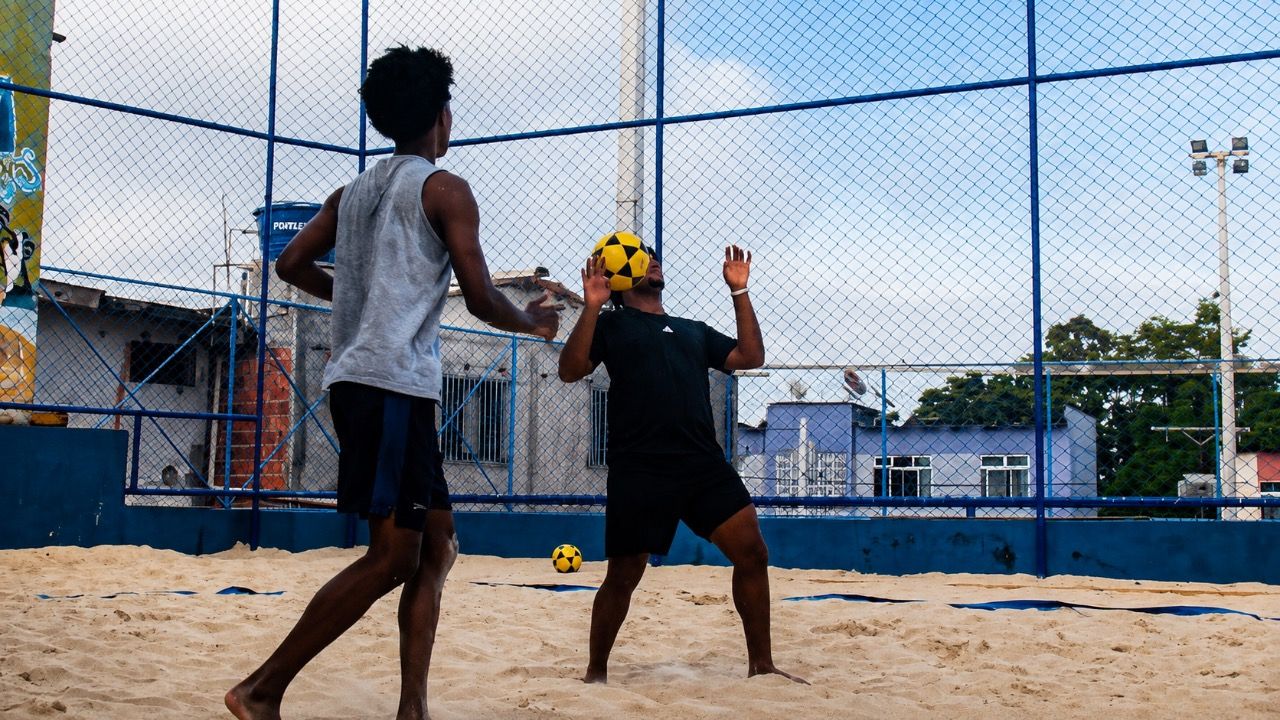 Imagem da estrutura da academia