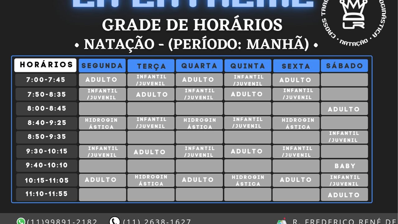 Imagem da estrutura da academia