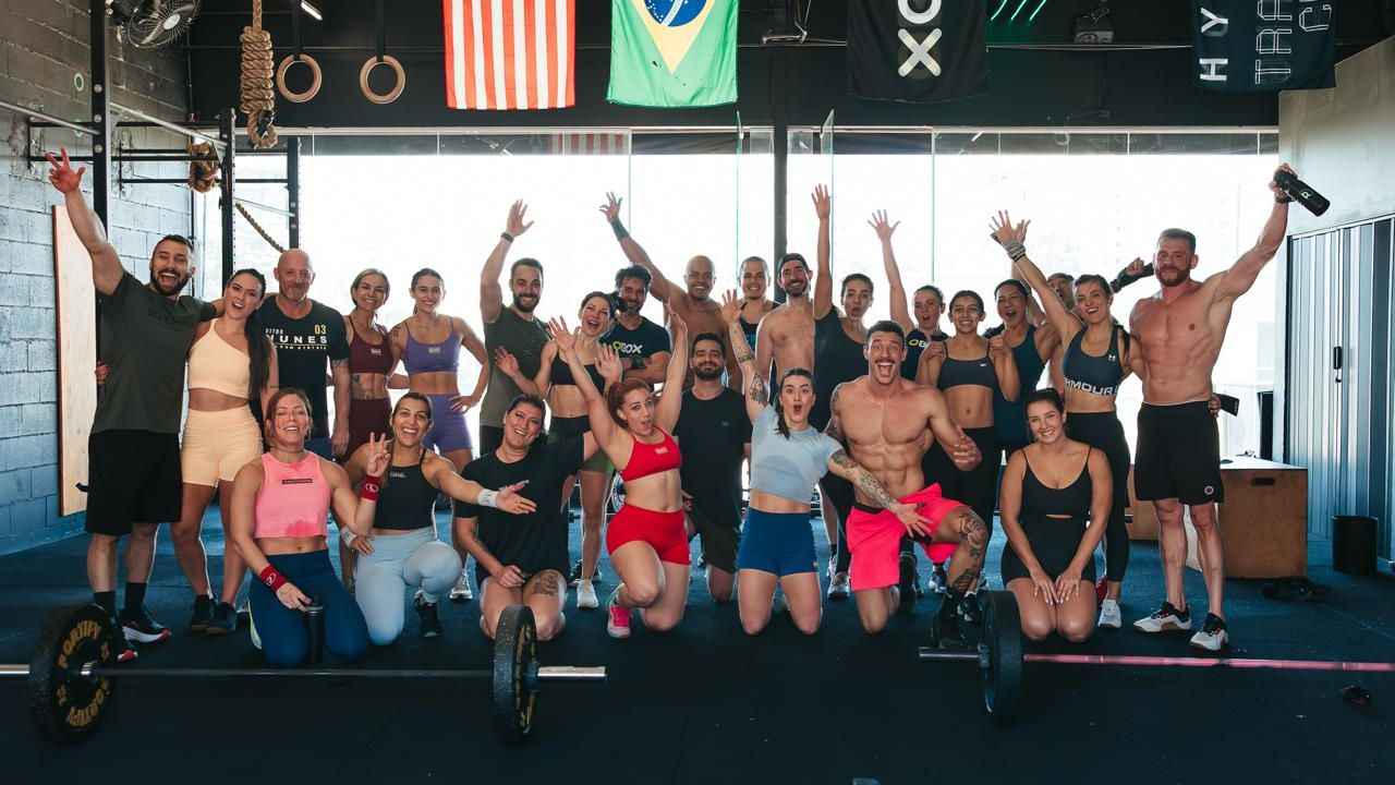 Imagem da estrutura da academia