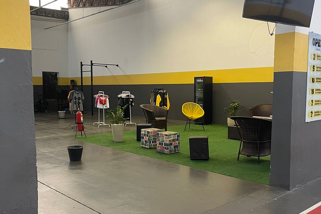 Imagem da estrutura da academia