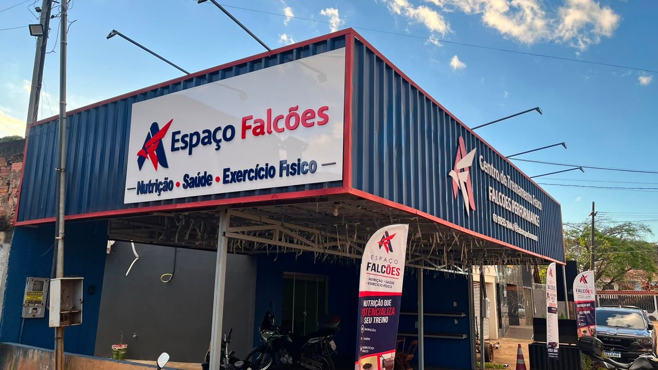 Imagem da estrutura da academia