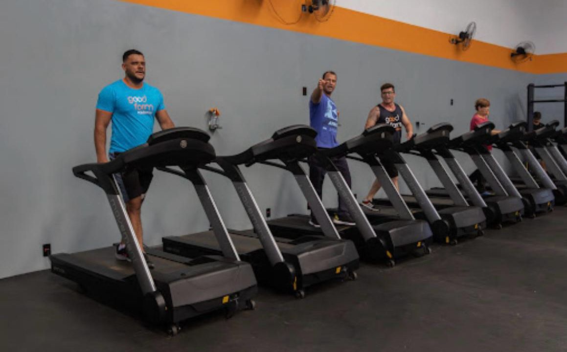 Imagem da estrutura da academia