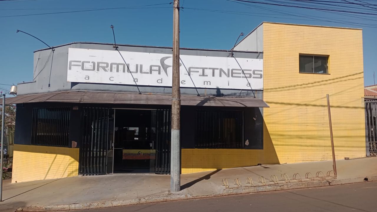 Imagem da estrutura da academia