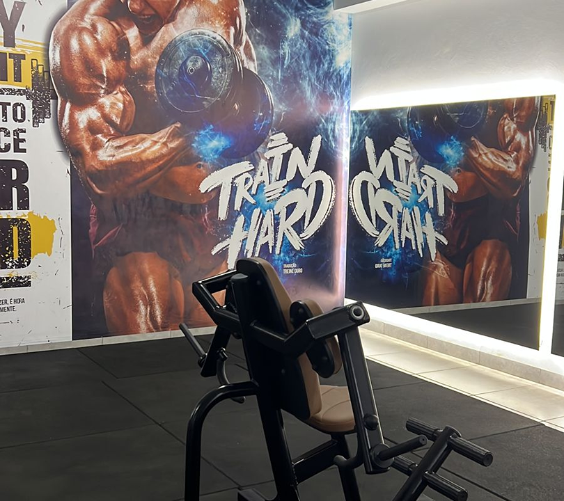 Imagem da estrutura da academia