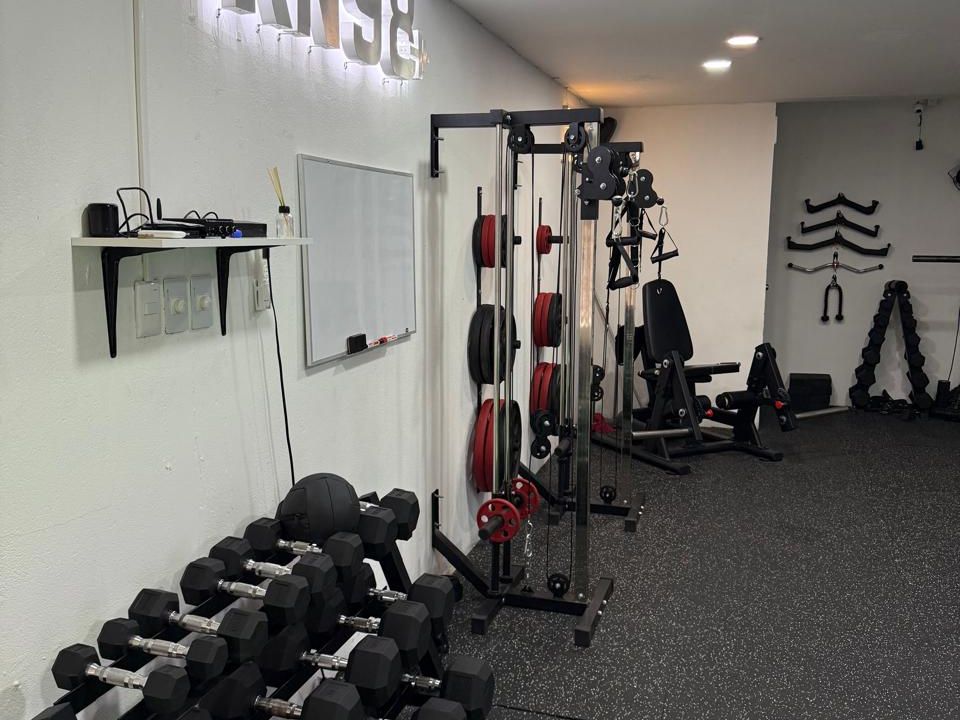 Imagem da estrutura da academia