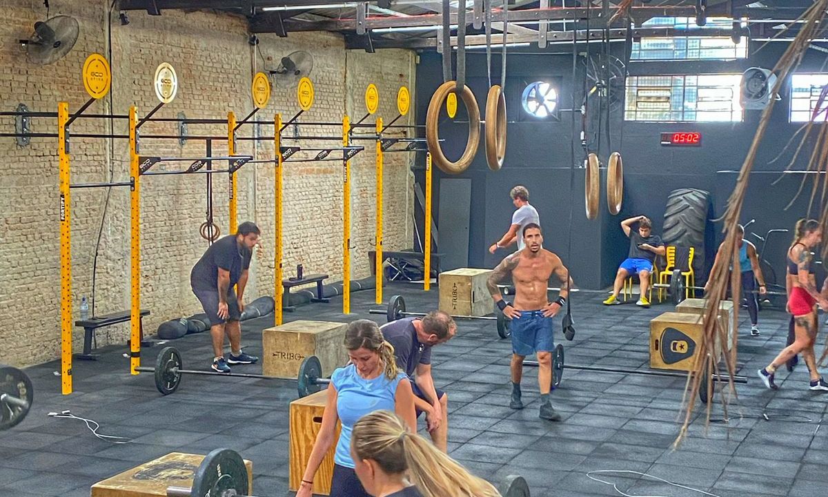 Imagem da estrutura da academia