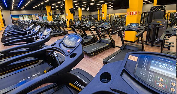 Imagem da estrutura da academia