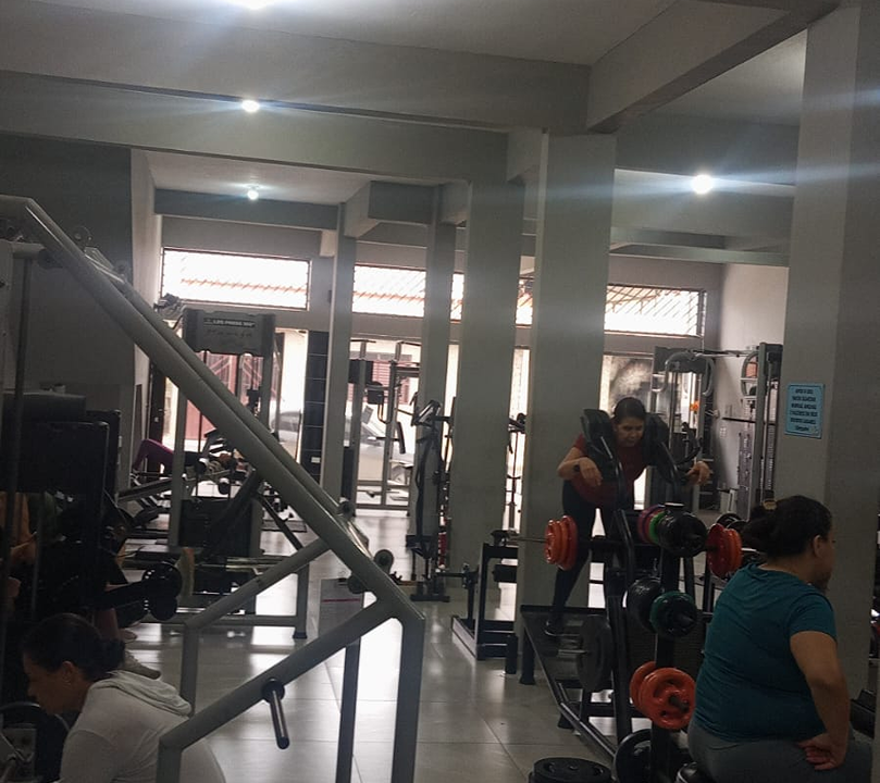 Imagem da estrutura da academia