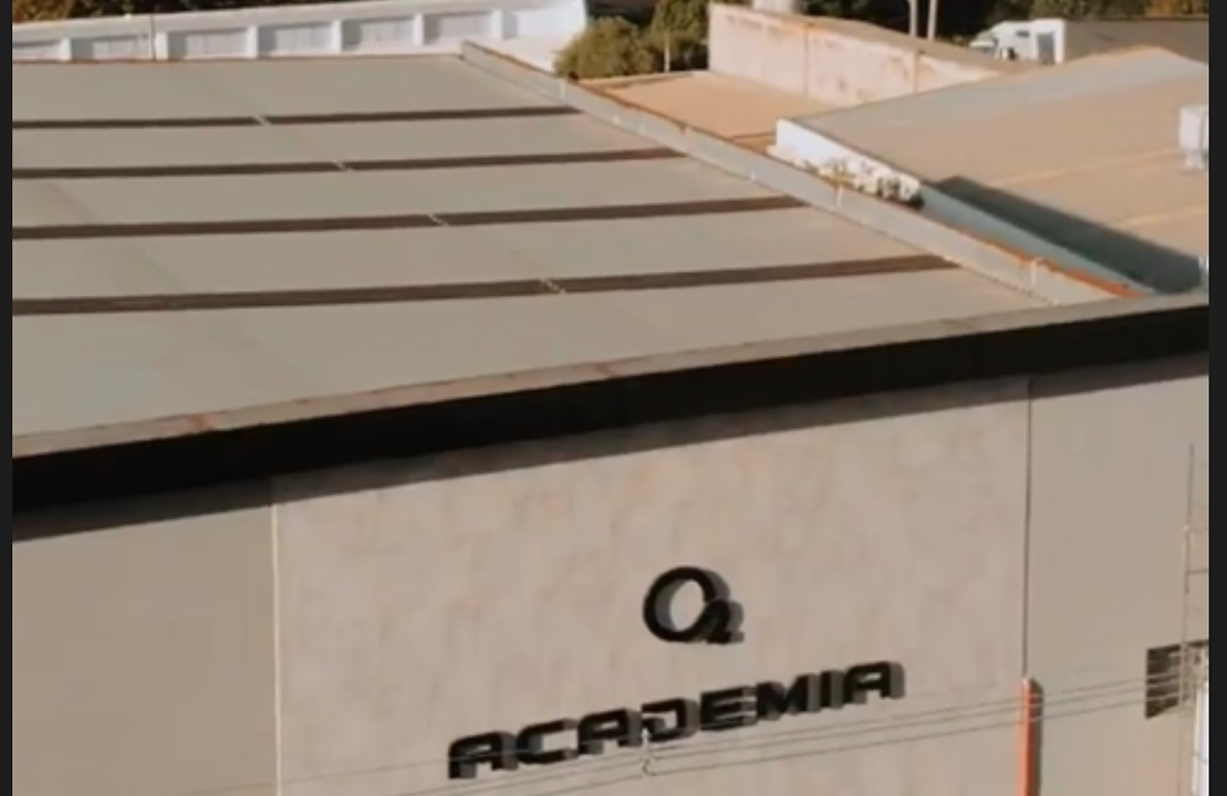 Imagem da estrutura da academia