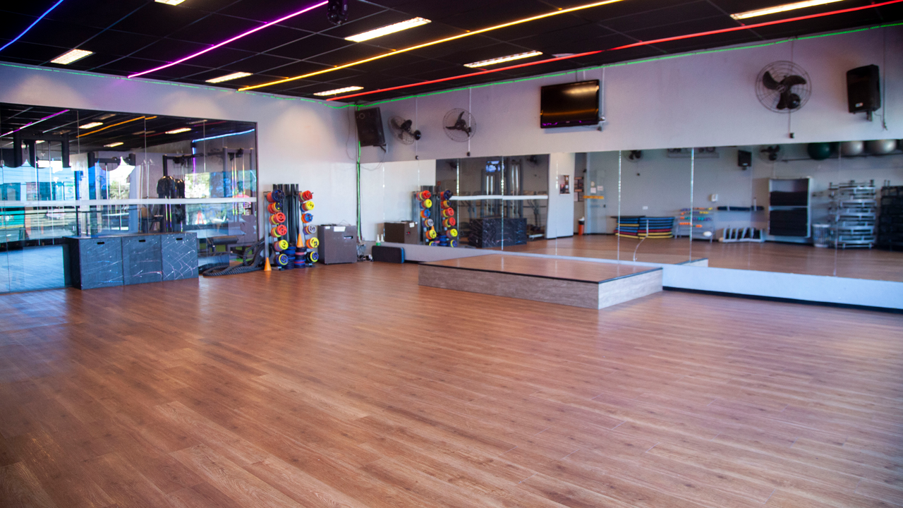 Imagem da estrutura da academia