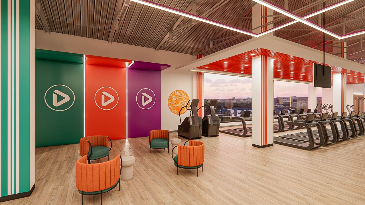 Imagem da estrutura da academia