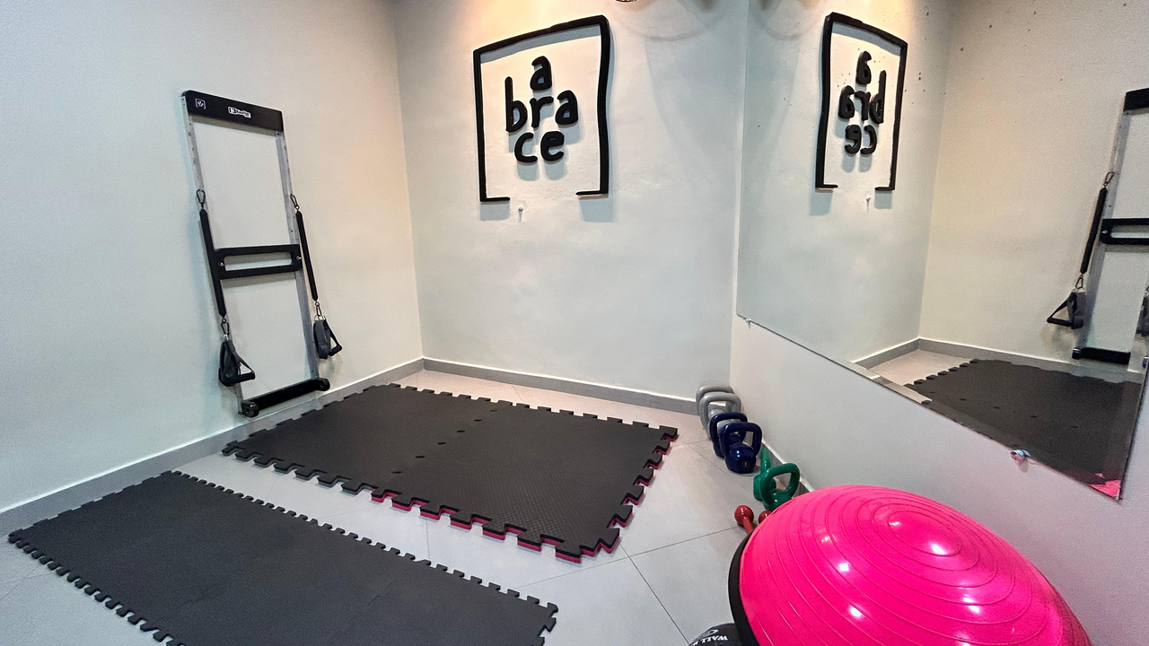 Imagem da estrutura da academia