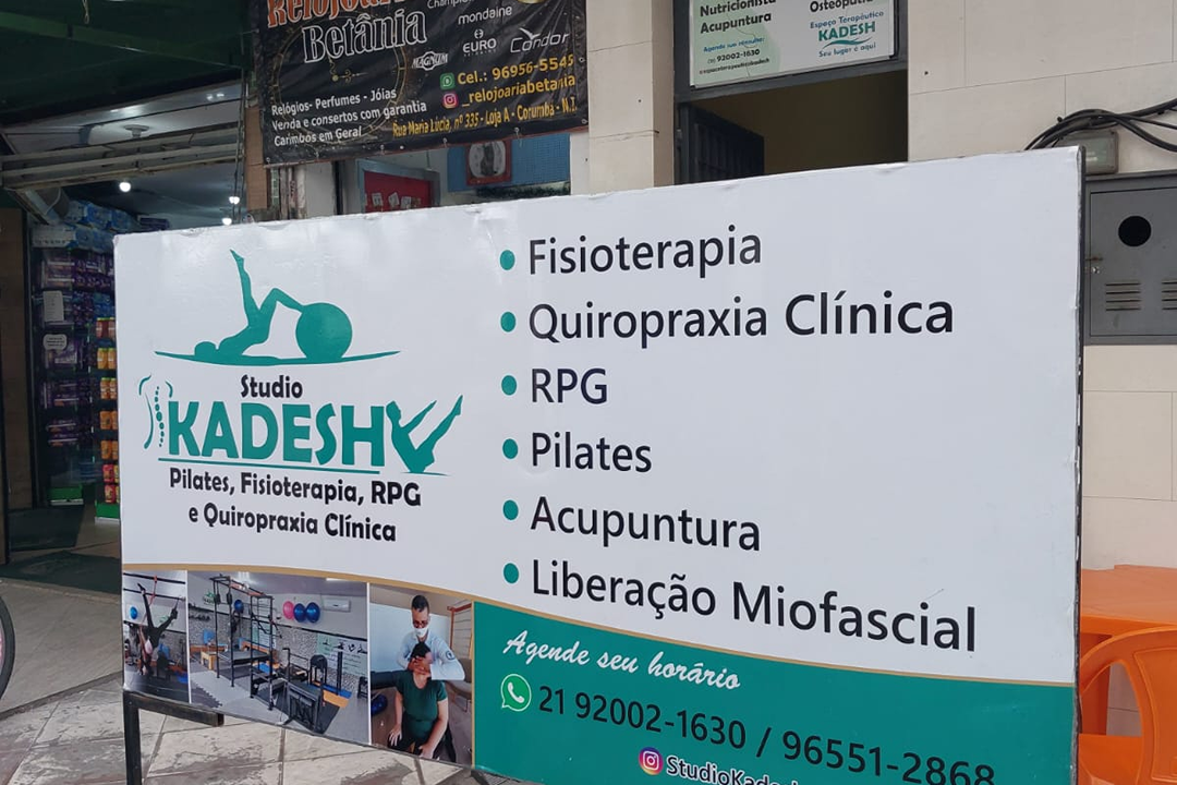 Imagem da estrutura da academia