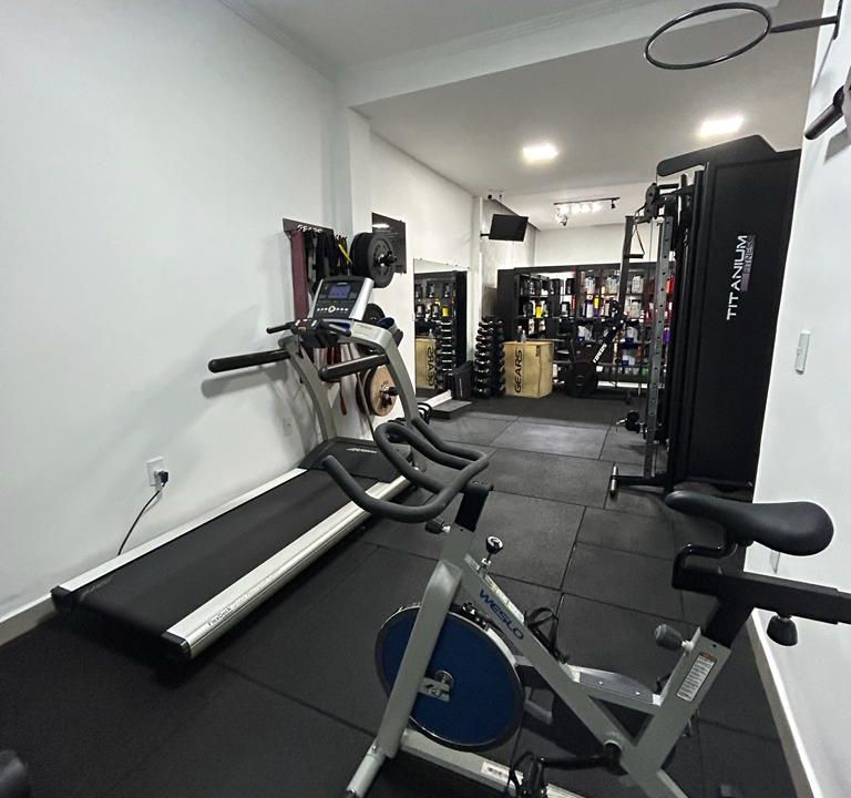 Imagem da estrutura da academia